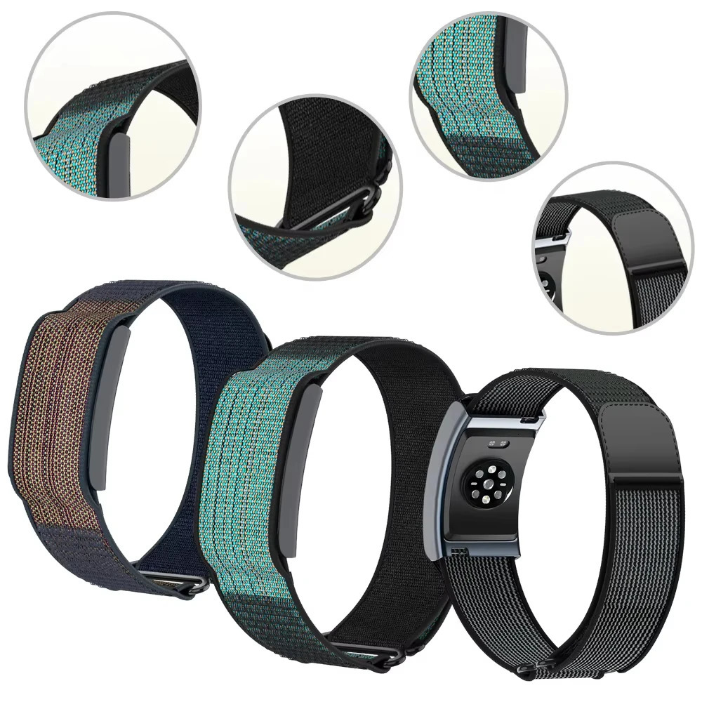 Nylon loop Band for Amazfit HelioStrap Original Wristband Armband Sport Adjustable Helio watch band 260318