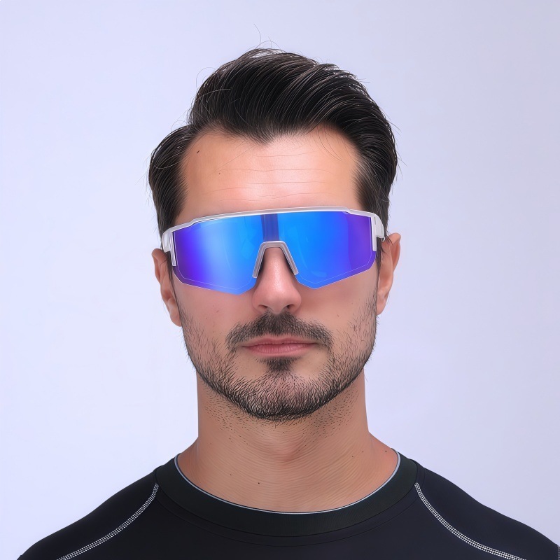 Outdoor mountain climbing color changing sunglasses new sports goggles TR90 ultra light polarized riding glasses anti UV