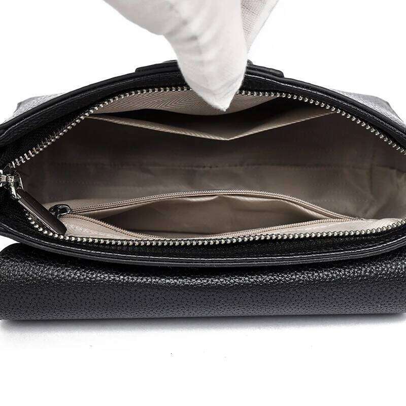 Luxury Cowhide Crossbody For Women Travel Handbag Fashion Shoulder Messenger Ladies Small Flap Bag QIBALIANGPIN