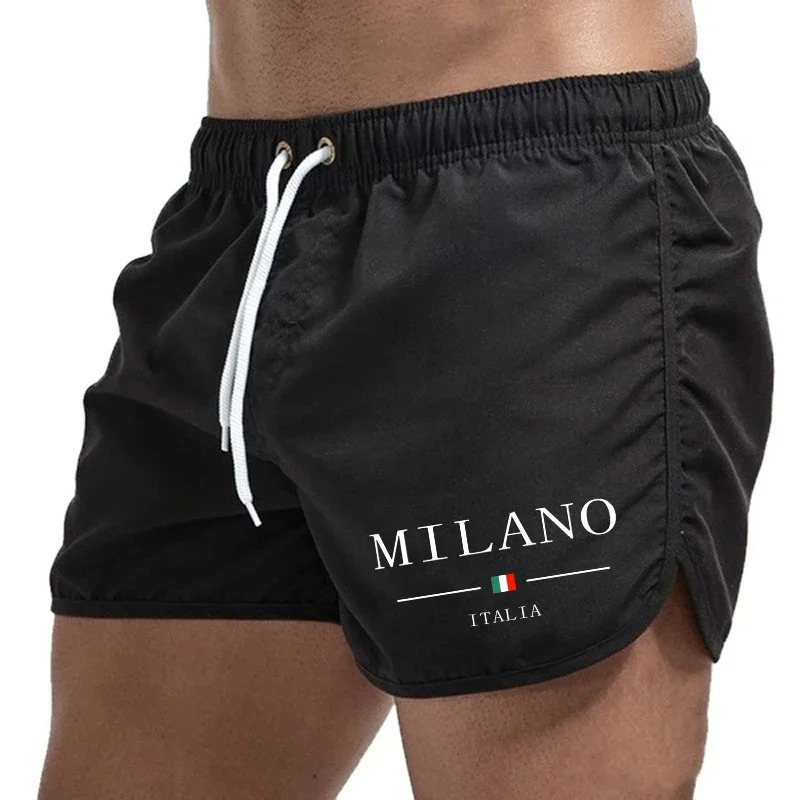 2026 Summer Mens Beach Shorts Printed Beach Jogging Casual Shorts Quick Drying Swimming Mens Surfing Lightweight Shorts 260327