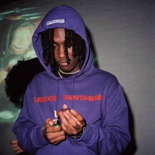 Men OSAMASON JUMPOUT Flex Purple Color MERCH Pullover Hoodies Hoody Hooded Sweatshirts velvet Cotton Thick Fleece US E91 260327