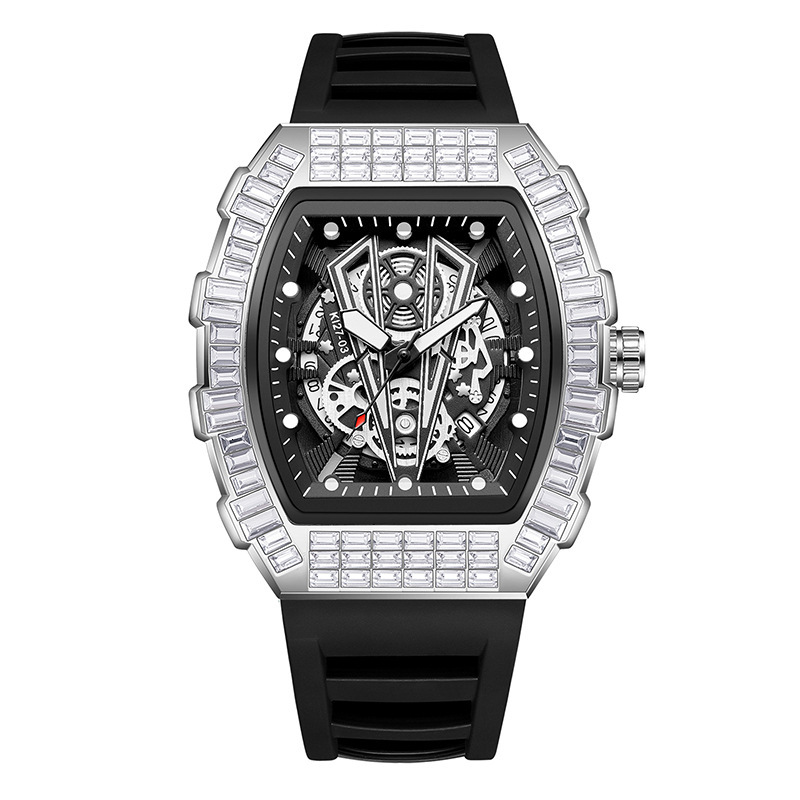 Watches Men Designer Sporty Horloge Fashion Luxury Wristwatch Moissanite Casual Shock Sports Reloj Hombre Homme Montre De Luxe
