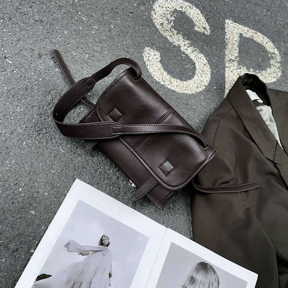Genuine Grade Leather Women Shoulder Crossbody Small Square Bags Luxury Brand Female Fashion Cowhide Messenger Bag New Liksusie