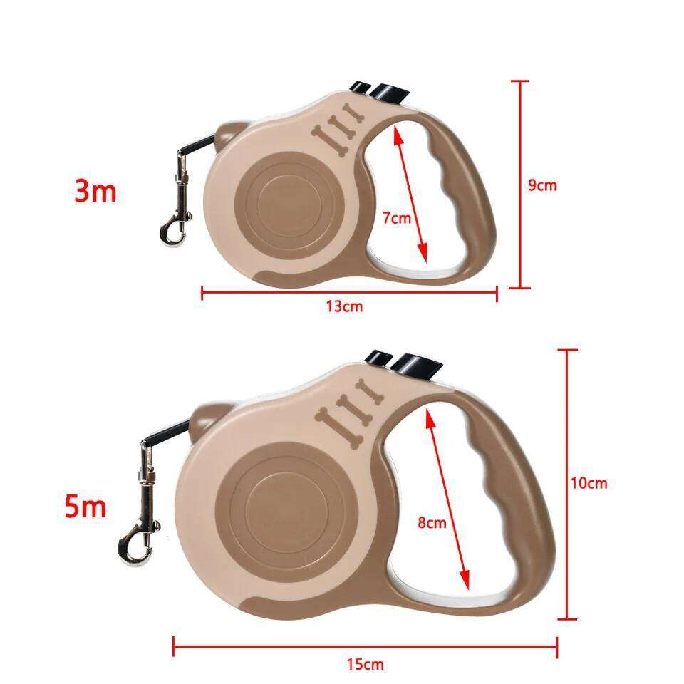 Pet Dog Leash For Small Medium Big Dogs Cat 3M 5M Retractable Outdoor Running Automatic Extending Puppy Belt Chihuahua Supplies