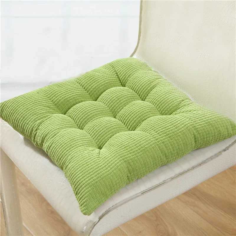40x40cm Flannel Chair Seats Cushion Plaid Cotton Cushion Comfortable Office Computer Chair Backrest Sofa Square Cushion Pillows H260330 - view 6