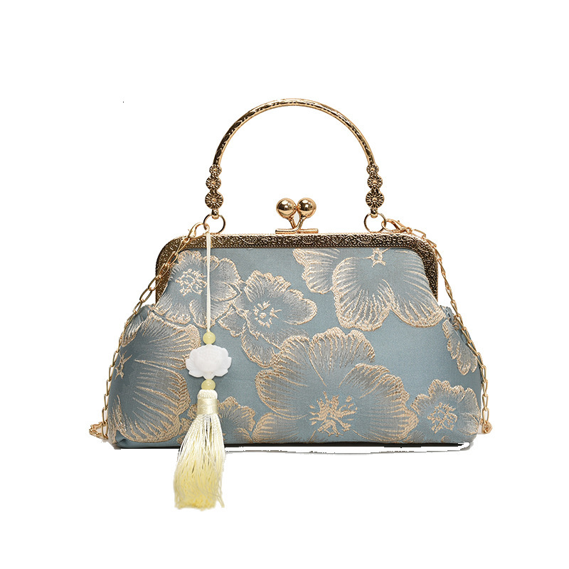 Luxury Brand Fashion Bag New Chinese-style Textured Wrap-around Handbag With Chinese Patterns. It Has High-end Texture And Charm, Suitable For Formal 