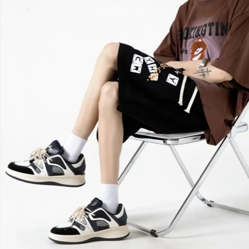 M-8XL Three color mens plus size loose American hip-hop graffiti printed casual pants fashionable sports pants 260327