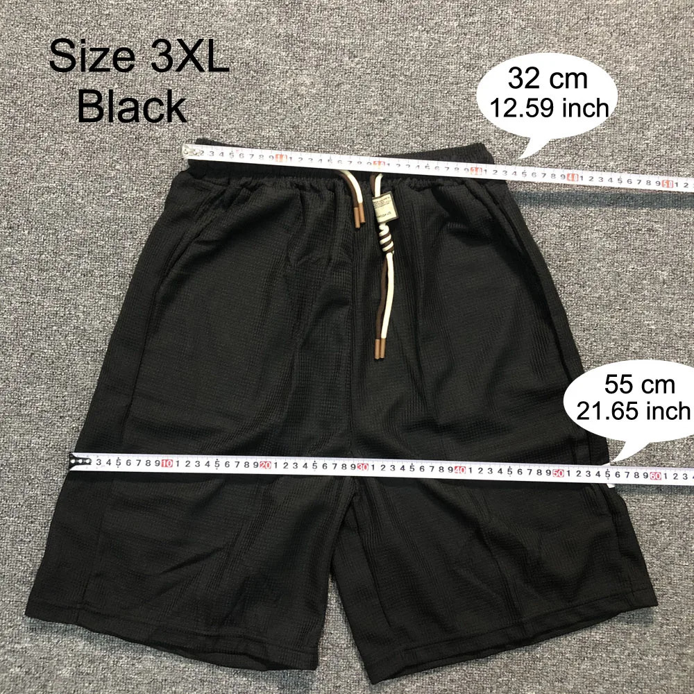 Korean Summer Mens Running Shorts Gym Wear Fitness Workout Shorts Sport Pants Tennis basketball Training Waffle Shorts 260330