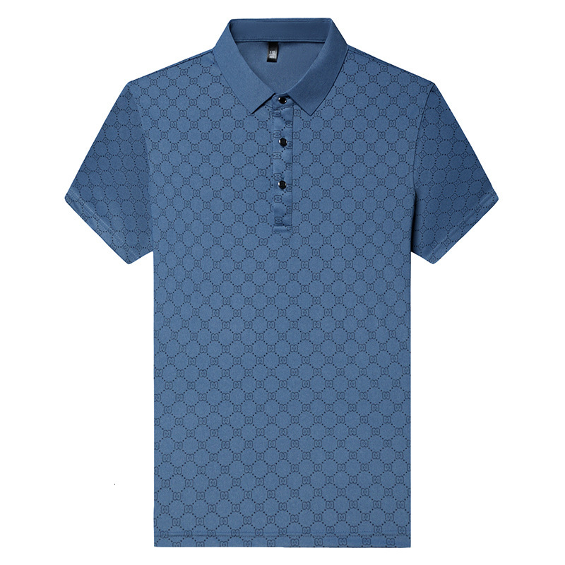 Luxury Brand Designer Clothes Trendy Men's Collared Shirt, Casual Fashion T-Shirt, New Summer Thin T-Shirt, Versatile Popular POLO Shirt, Short-S