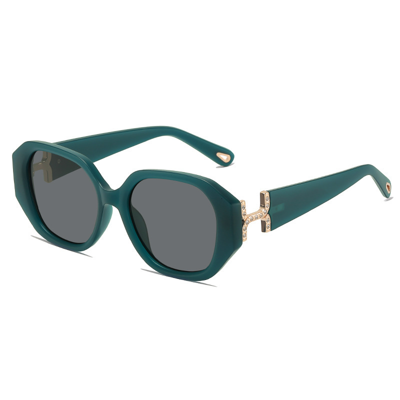 Luxury Brand Designer Sunglasses 2026 New Model Women's Sunglasses - High-End Sun Protection Shades, Versatile For Beach Trips, Export Trend