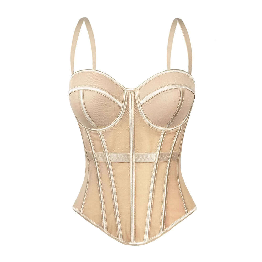 Women's Solid Corset Waist Shaping Body Shaping Underwear Women's Outerwear Fishbone Shaping Garment