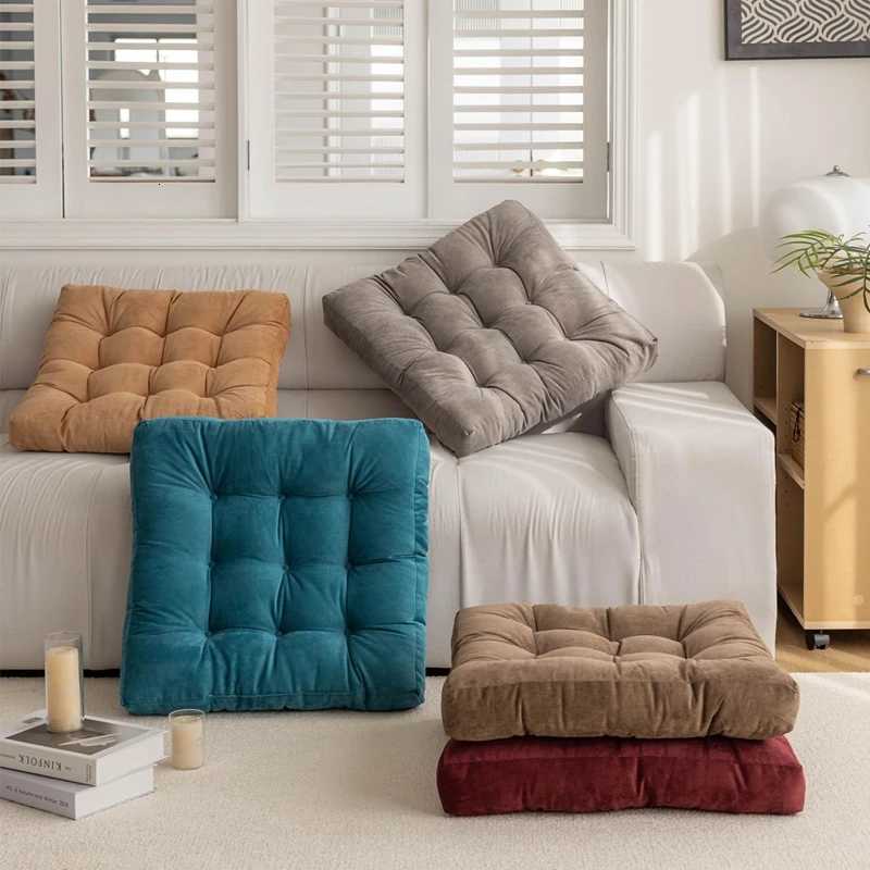 Floor Pillow Square Floor Seating Pillow Cushion Meditation Yoga Seat Kneeling Pillows Thick Tufted Cushions Mat Pad Balcony H260330 - view 7