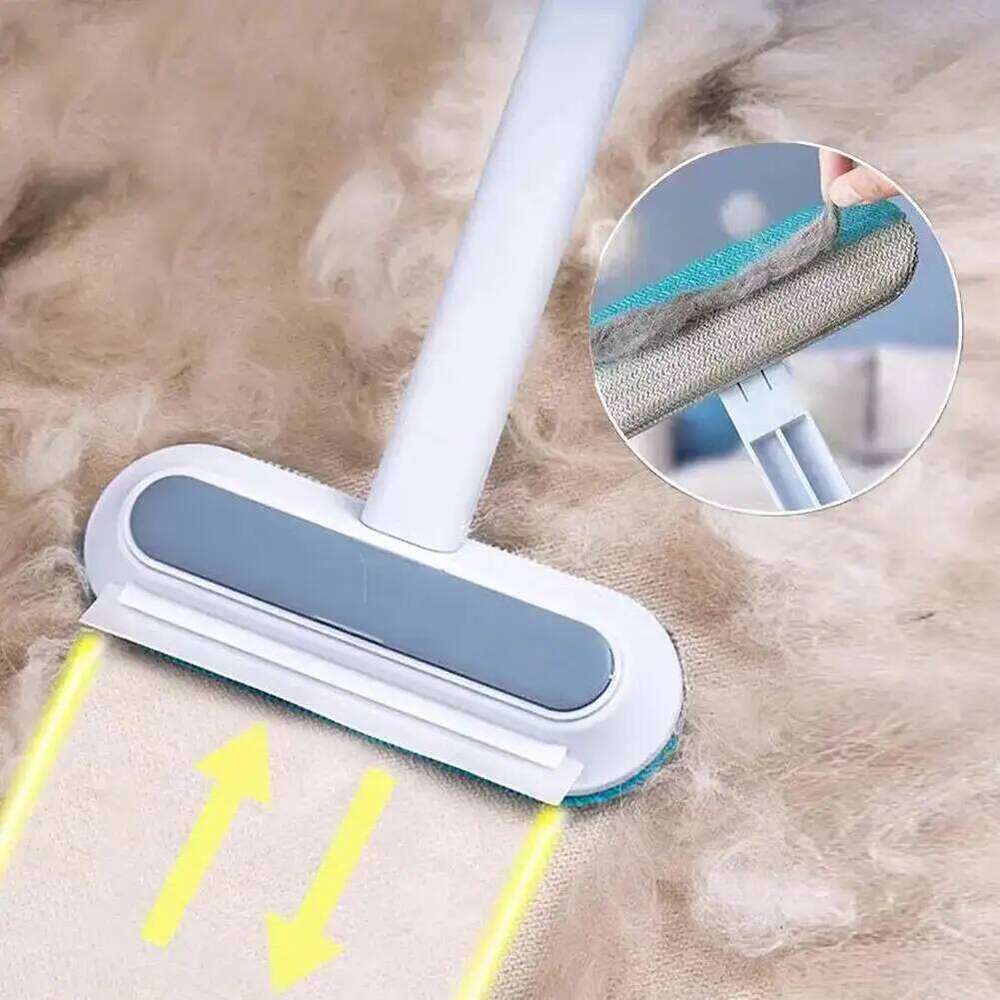 Pet Set Tool Reusable Static Removal Double-Sided Grooming Gloves Remove Dog Cat Fur Hair for Carpets Sofa