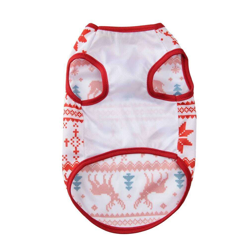 Pet Dog Clothes For Small Medium Dogs Cat Funny Christmas Party Dressed Up Puppy Vest Cute Kitten Costume French Bulldog Outfits