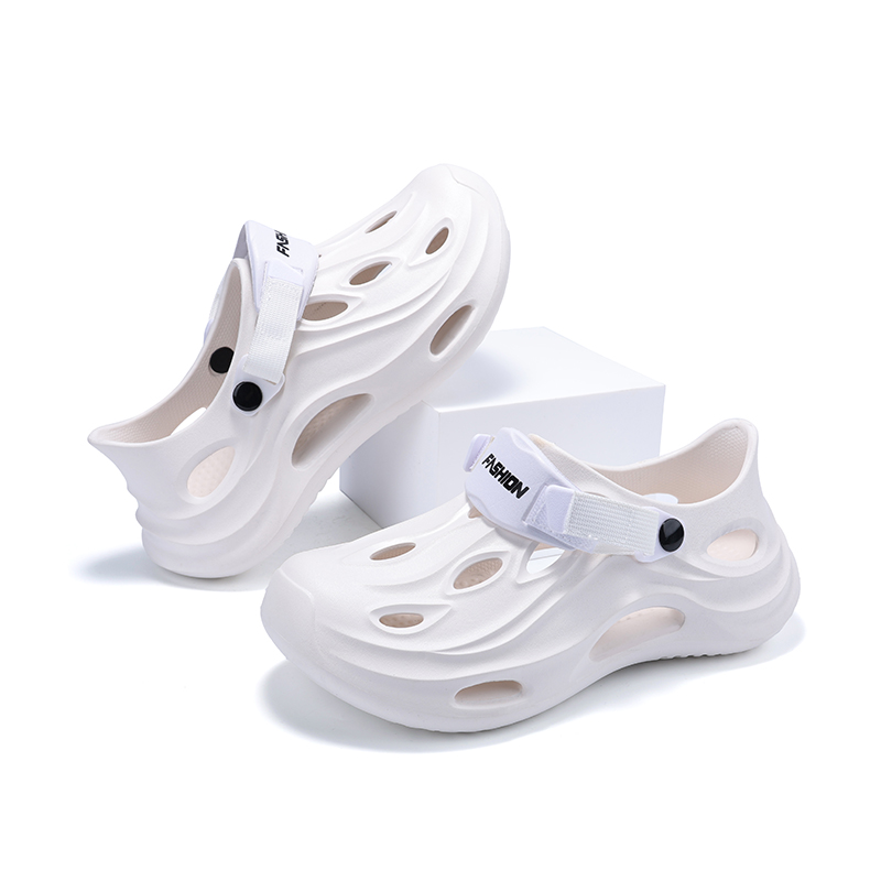 Trendy Casual Sell Well Slippers Lady Gentlemen Sandy Beach Hole Shoes Men Women Breathable And Lightweight Flip-ps