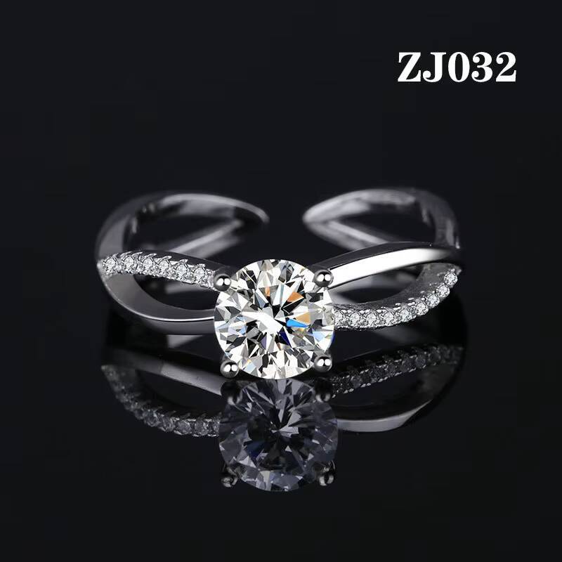 Madonna 6/7/8/9ct ZhengZhou Lab Created Diamonds Rings Grower Moissanite Custom Wholesale