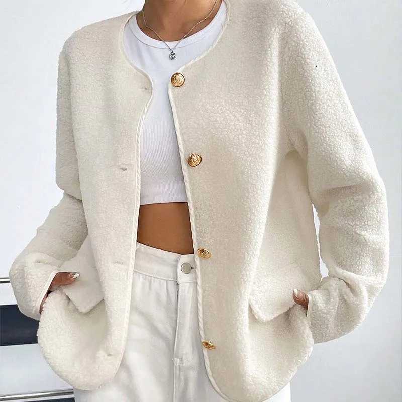 Solid Casual Loose Jacket Coats For Women 2026 Winter Vintage Womens Jackets Overcoat Autumn Female Coat Outerwears TopsT260328