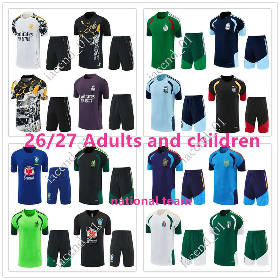 tracksuits training mbappe chandal 2025 2026 2027 Adults children foot tuta futbol Soccer football tracksuit kid men and kids kit 667