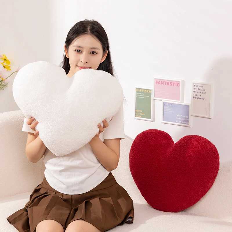 Adult Pillow Cushion Seat Pad Back Cushion Heart Shape Home Bedroom Warm Decor H260330 - view 5