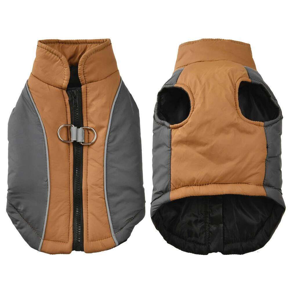Dog Coat Warm Pet Jacket For Small Medium Dogs Clothing with Zipper Autumn Winter Soft Puppy Clothes French Bulldog Pug Costume