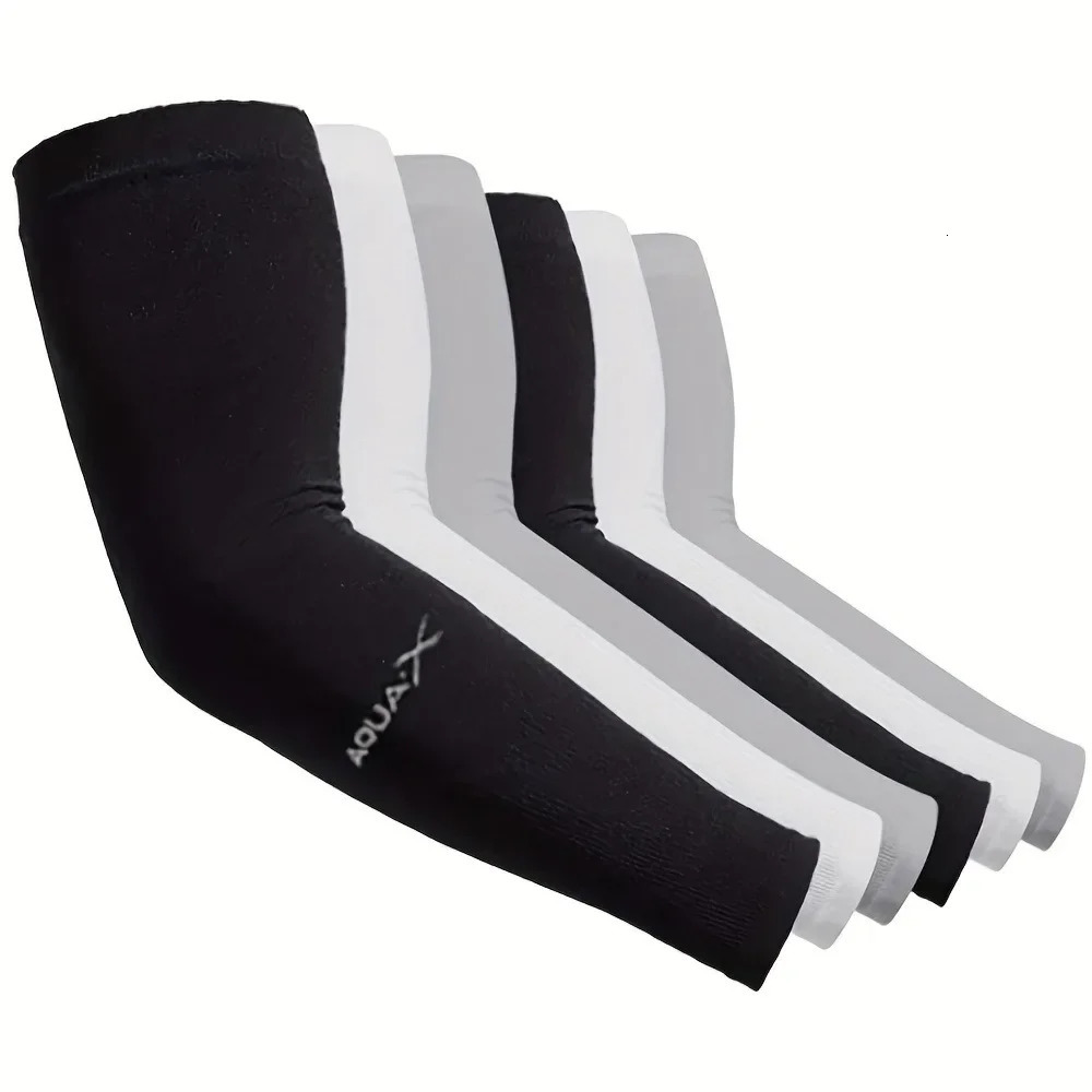 3 Pair of Breathable Sun Protection Sleeves UV Protective Gear for Sports Driving Outdoor Adventures 260312