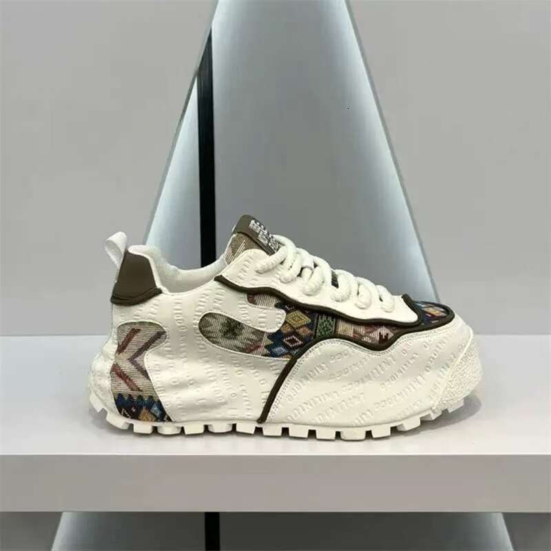 Free shipping Large Size 48 Thick Sole Height-Increasing Fashion Color-Block 2026 Pure Season New Breathable Versatile Low-Top Casual high quality Men