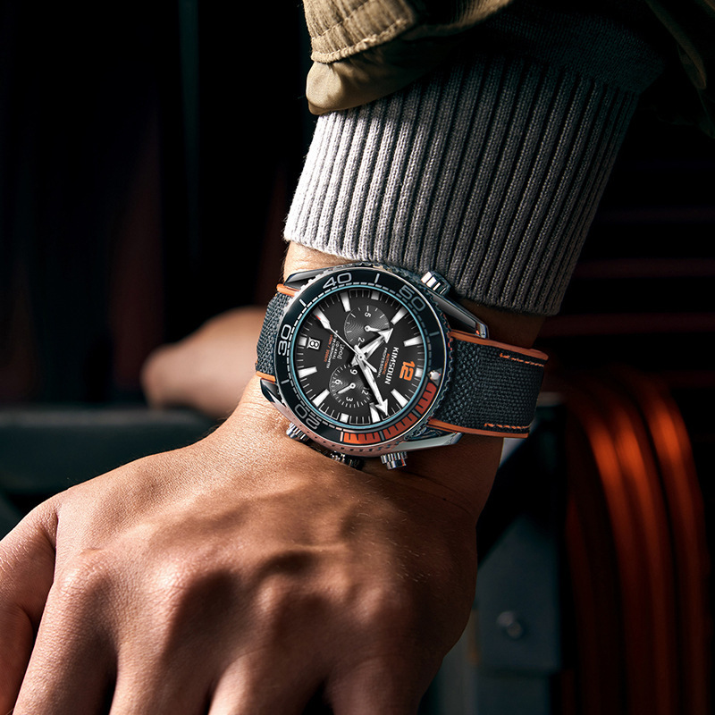 Watches Men Designer Fashionable Modern Moissanite High Quality Factory Quartz Minimalist Swimming Diving Reloj Hombre Homme Montre De Luxe