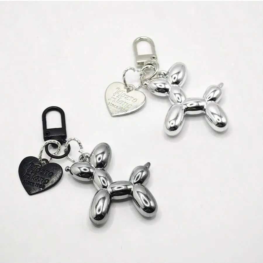 1pc Cute Balloon Dog Keychain Fashion Y2K Women Bag Pendant Jewelry Keychain Mens Womens Car Keychain Fun Keychain Accessories Z260330