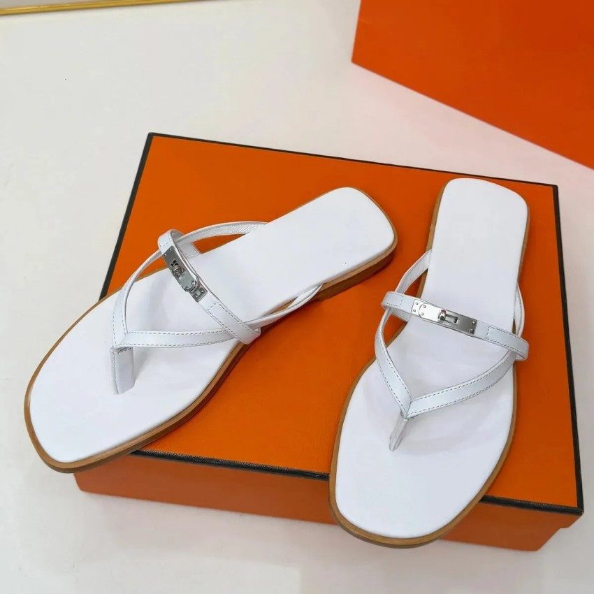 Palladium plated buckle Miss sandal luxury calfskin Mini style interlaced silhouette Minimalist womens sandals Womens Classic Buckle Shoes size 35-44