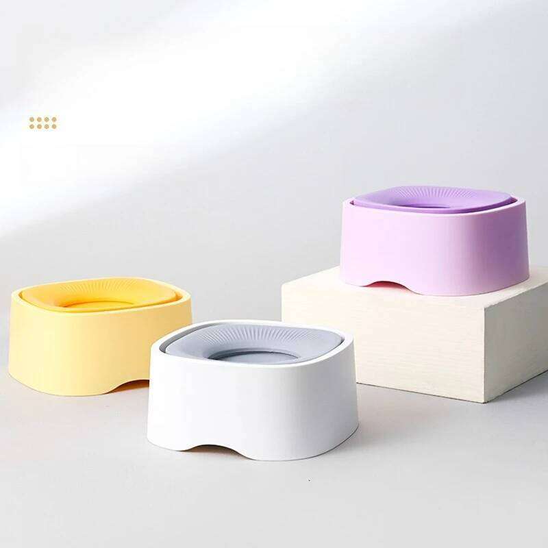 Pet water dispenser feeding floating drinking cat dog bowl non wetting mouth universal 26W0330