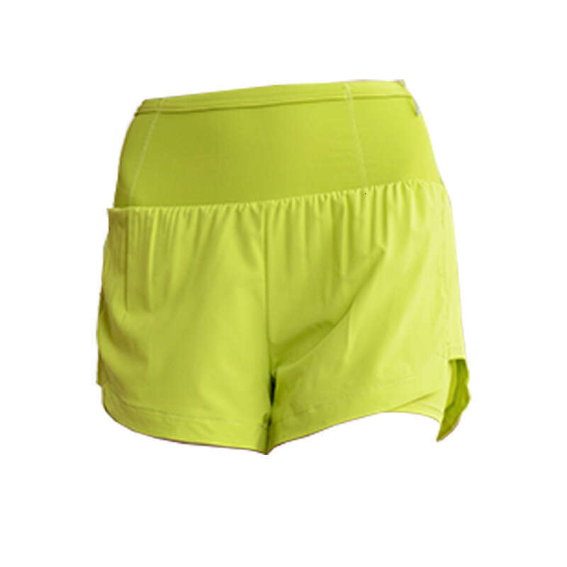 Summer Anti-Exposure Sports For Women Faux Two-Piece Quick-Dry Breathable Yoga Pants, Running Training Shorts