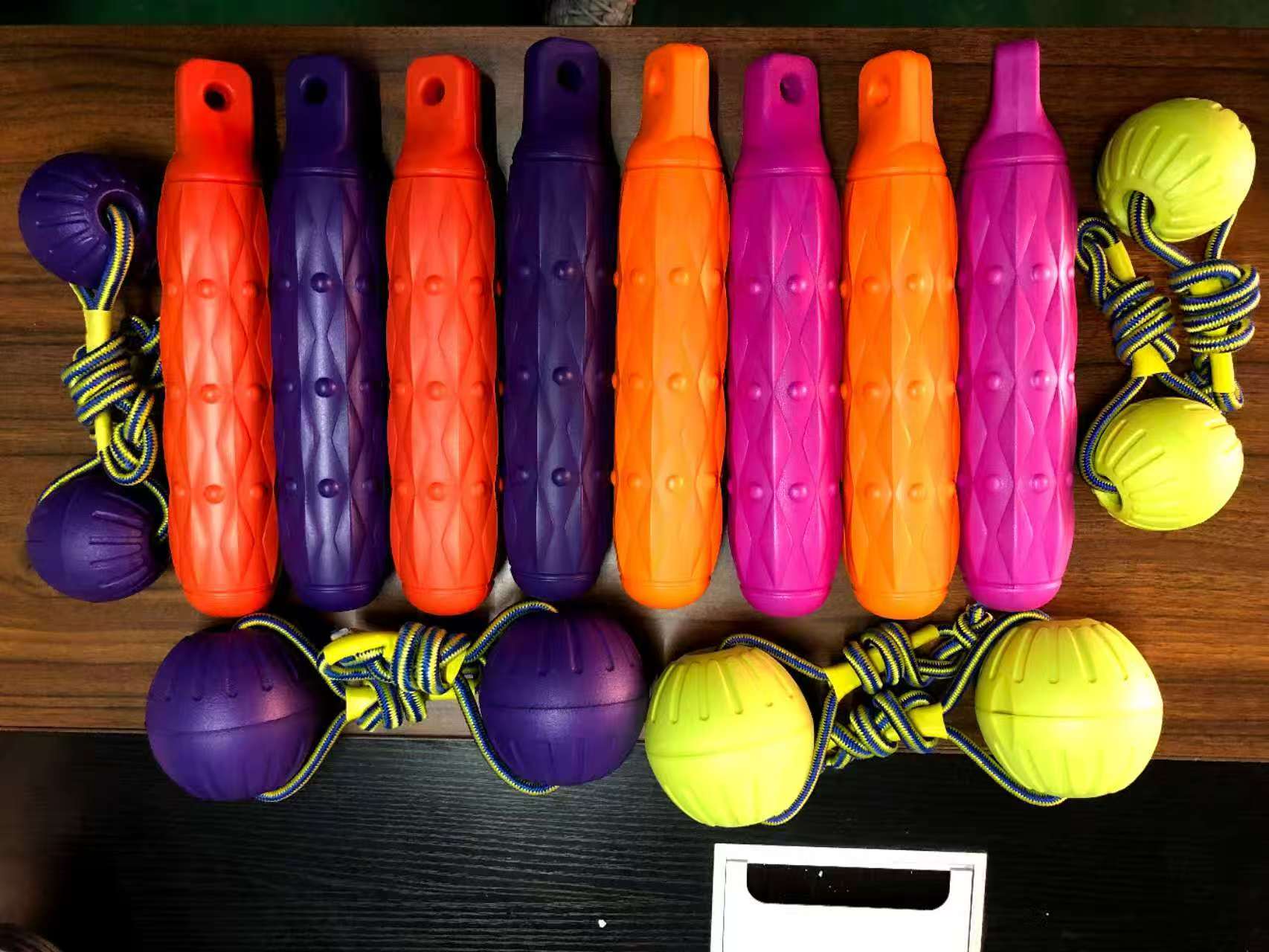 Giant-Sized Pet-Friendly Camo Plushy Stick Chewing Challenge Accessory