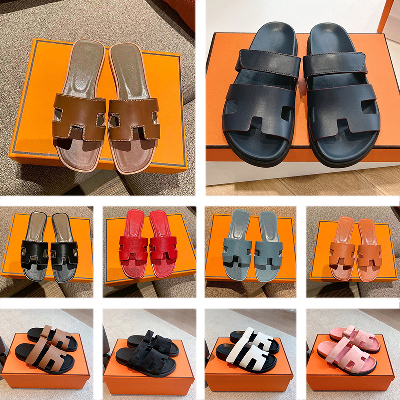 Designer Sandals Women man Sandals Slippers Fashion Floral Slippers Leather and Rubber Flats slides Sandals Summer Beach lightweight Shoes Bottoms Slippers