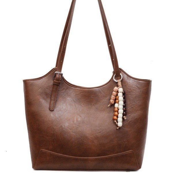 Vintage for Women Large Capacity 2025 New Autumn Winter Versatile Simple Shoulder Casual Fashion Commuter Tote Bag