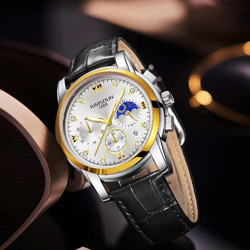 Watches Men Designer Luxury Stainless Steel Watch Band Reloj De Lujo Fashion Elegant Sports Reloj Hombre Homme Montre De Luxe
