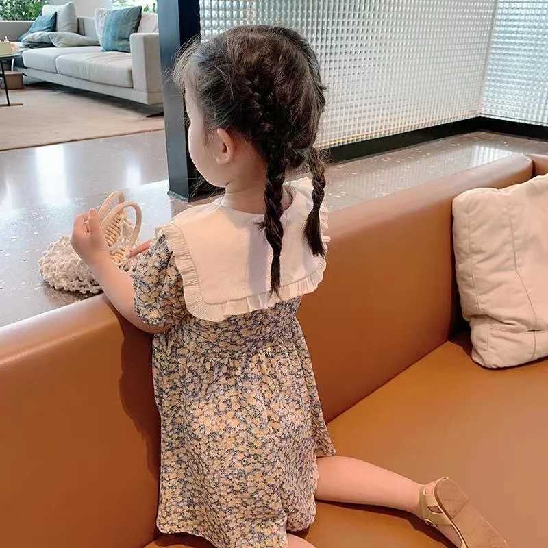Girls Floral Dress Summer Dress Popular Online Childrens Baby Dress Stylish Little Girl DressT260330