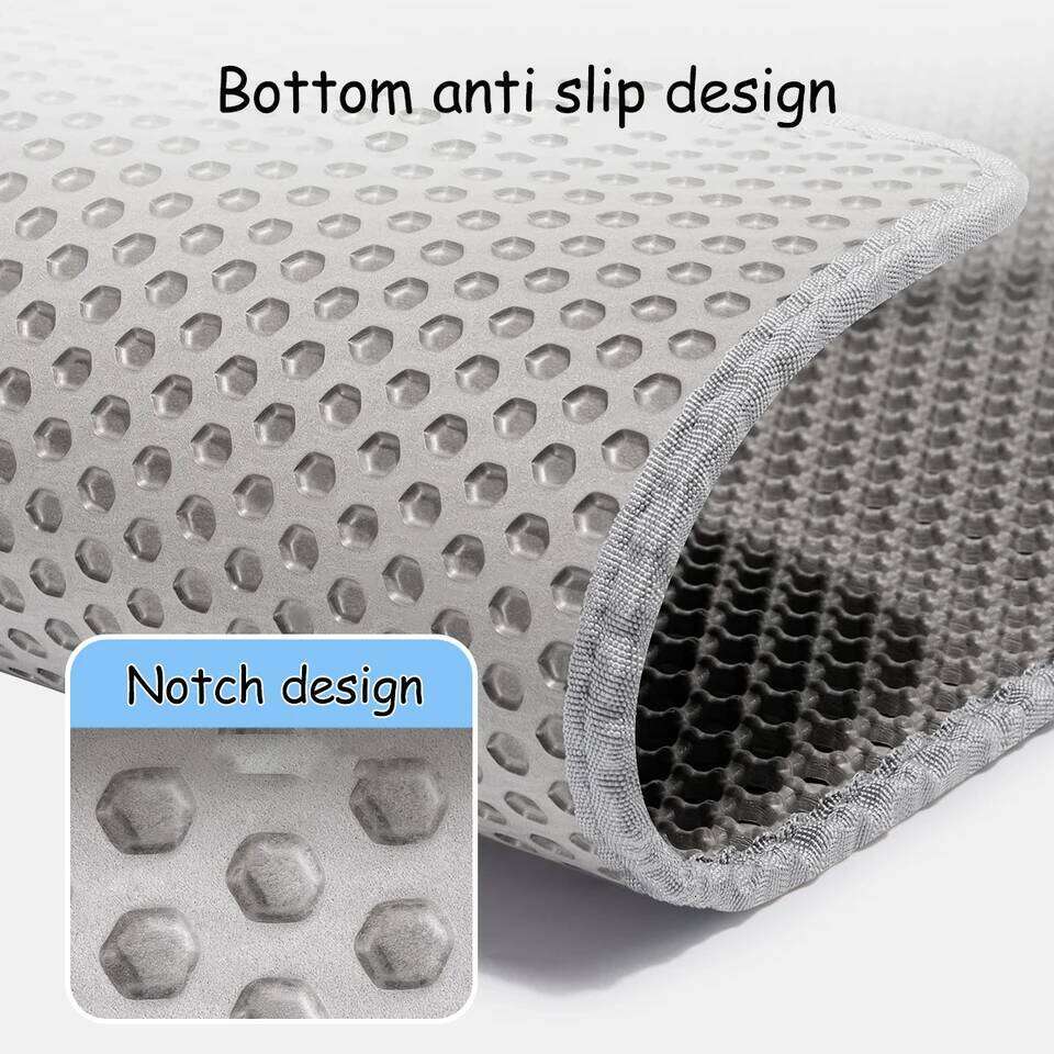 60CMX90CM Waterproof Double Layer Litter Box Toilet Nonslip Sand Cat Washable Mat Pet Clean