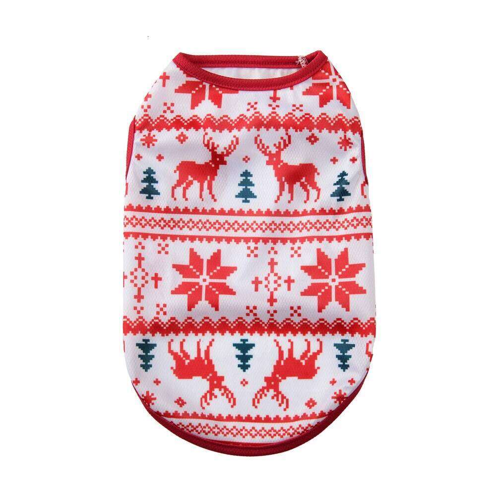 Pet Dog Clothes For Small Medium Dogs Cat Funny Christmas Party Dressed Up Puppy Vest Cute Kitten Costume French Bulldog Outfits
