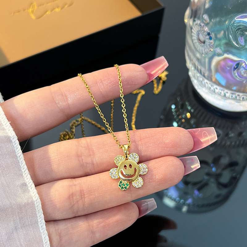 Stainless Steel Designer Necklace for Women Exquisite Cubic Zirconia Leopard Animal Necklace Female Jewelry Gift Panther Necklace Whoelsales Drop Ship