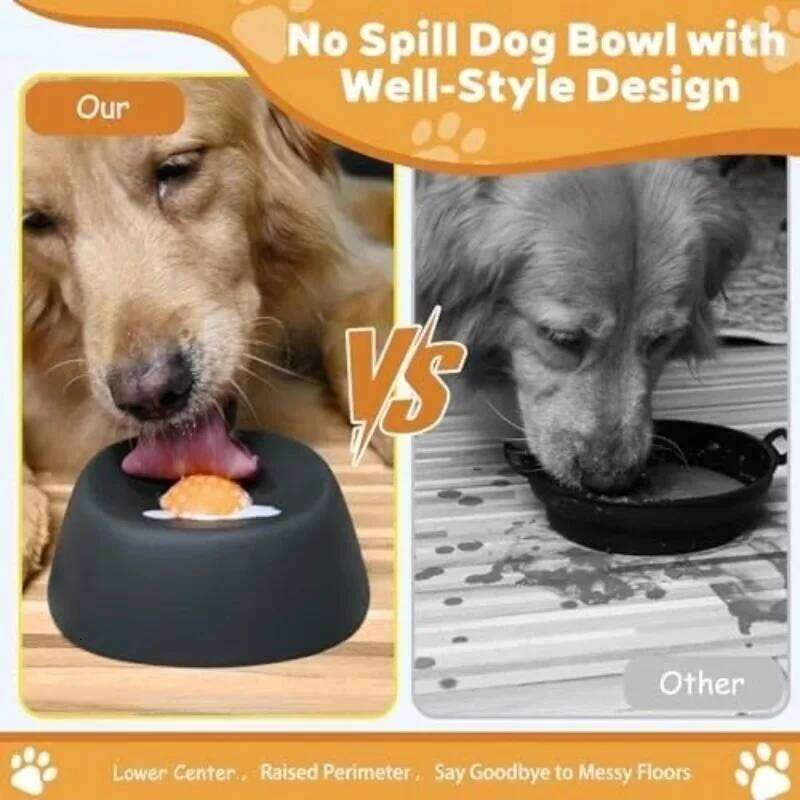 Anti-Choking Slow Feeder Dog Bowl Non-Slip 3/4 Cup - Lick Toy for Liquid Treats Bone Broth Yogurt 26W0330