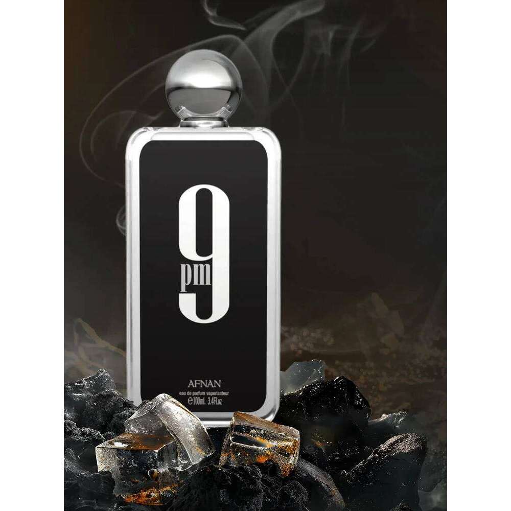 9PM Eau De Parfum for Men Spicy Scent with Bergamot Cinnamon Amber Vanilla Long Lasting Cologne Bold Masculine Fragrance 26Y0330