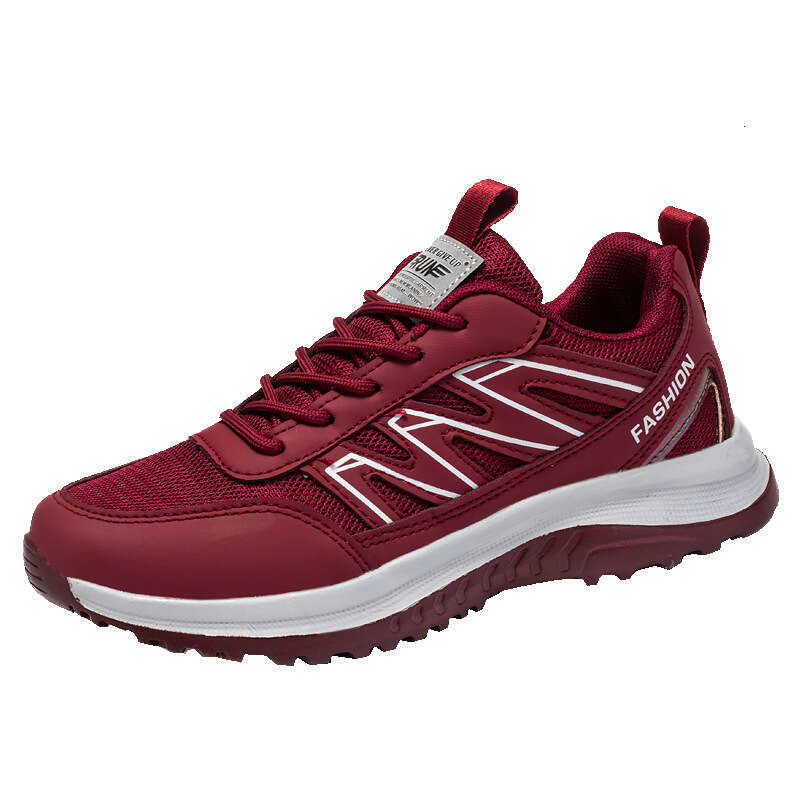 Free shipping Breathable the elderly, non-slip and wear-resistant sports shoes, soft-soled mothers, lightweight casual walking shoes for fathers