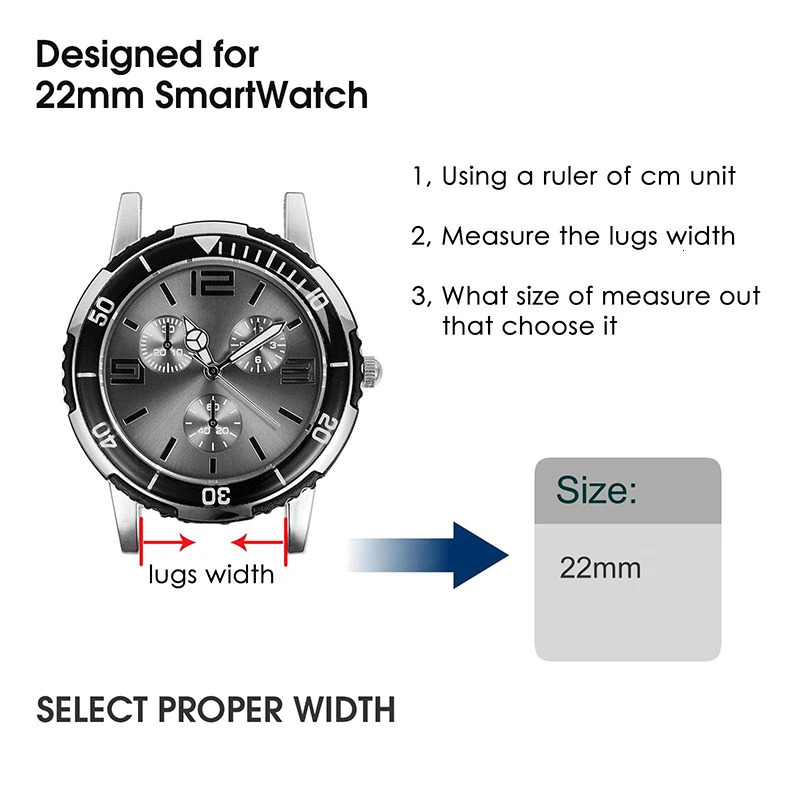 Official 22mm Nylon Strap For WATCH GT 6 5 4 mmWatch ProGT 3 2 Pro mm Composite Silicone Band Bracelet 260318