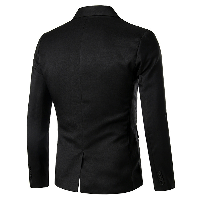Mens Spring and Autumn Business Small Suit Mens Single Jacket Large Size Youth Slim Fit Small Suit
