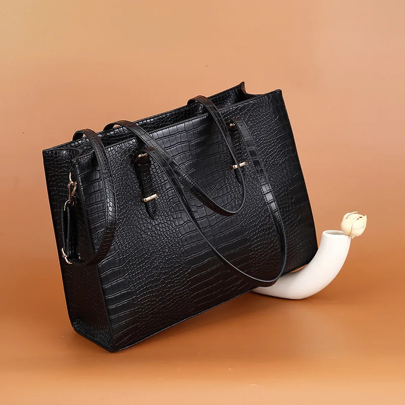 Womens Pattern Tote Bag Fashion Business Shoulder Handbag 260317