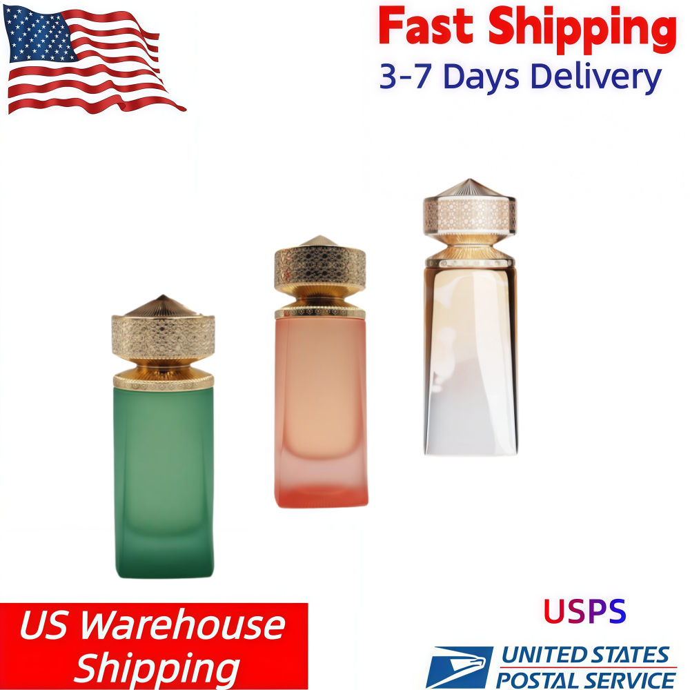 USA 3-7 Days Express Delivery Elegant Middle Eastern Style Perfume Bottle - Exquisite Fragrance, Perfume Spray Pleasant Scent