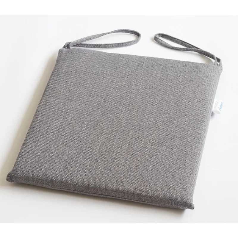 Linen Cushion Japanese Tatami Mat Comfortable Breathable Office Chair Cushion Bedroom Bay Window Living Room Floor Cushion H260330 - view 7