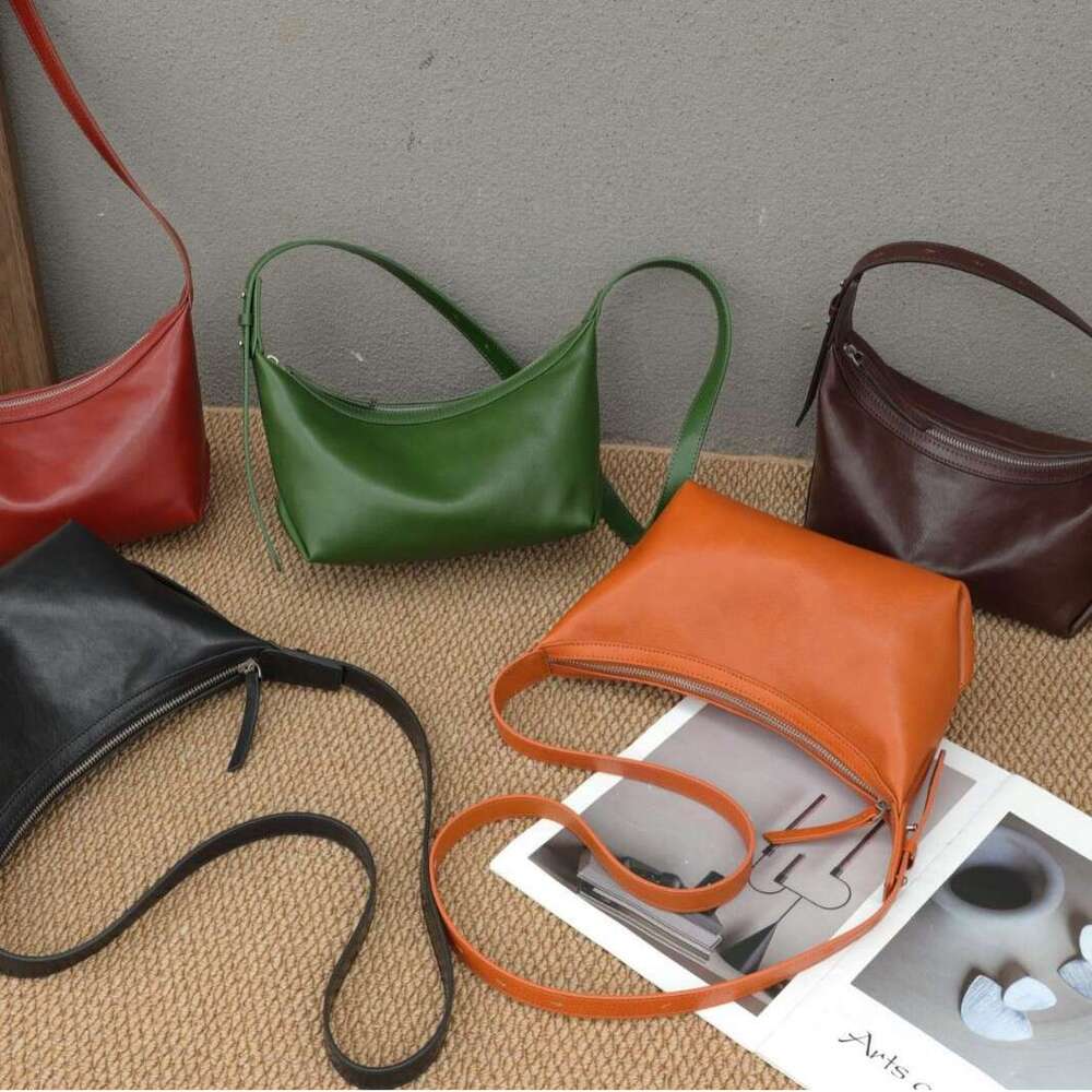 Shugao Niche Soft Leather Dumpling For Women New S Bag Cross Border Trendy Versatile Shoulder And Crossbody SENYY