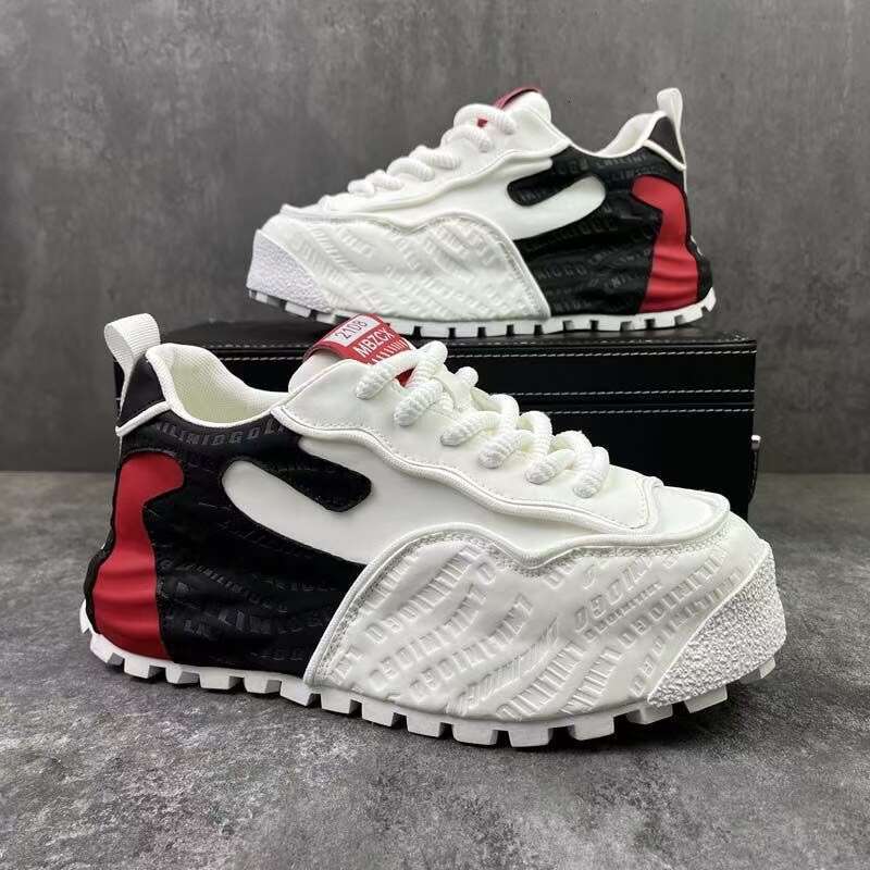 Free shipping New Men's Spring and Autumn Versatile Sports Casual Height-Increasing Thick-Soled high quality Dad Shoes