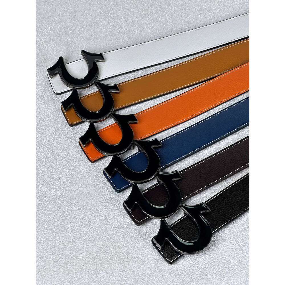 Internet Celebrity's New Style Men's Light Luxury Belt, Trendy Jeans, Trousers, Casual Pants, Versatile Pants Belt Chunjinqiuli